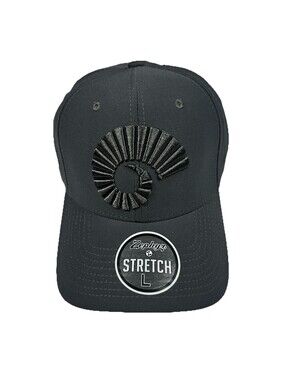Colorado State Rams Zephyr Flex Stretch Fitted Hat Cap Large Gray On Gray New
